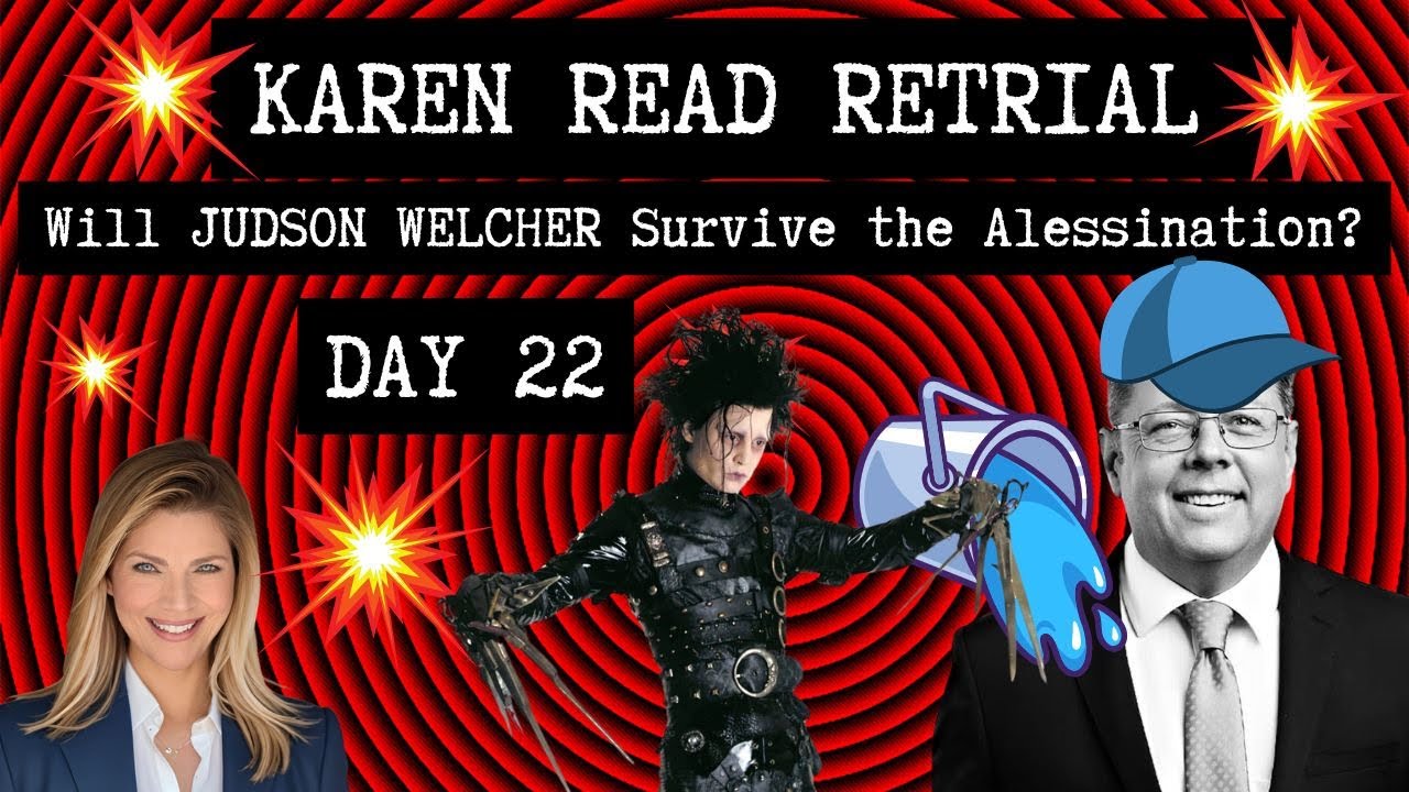 💥LIVE💥Karen Read Retrial Day 22💥The Alessination of Welcher💥Atty Commentary