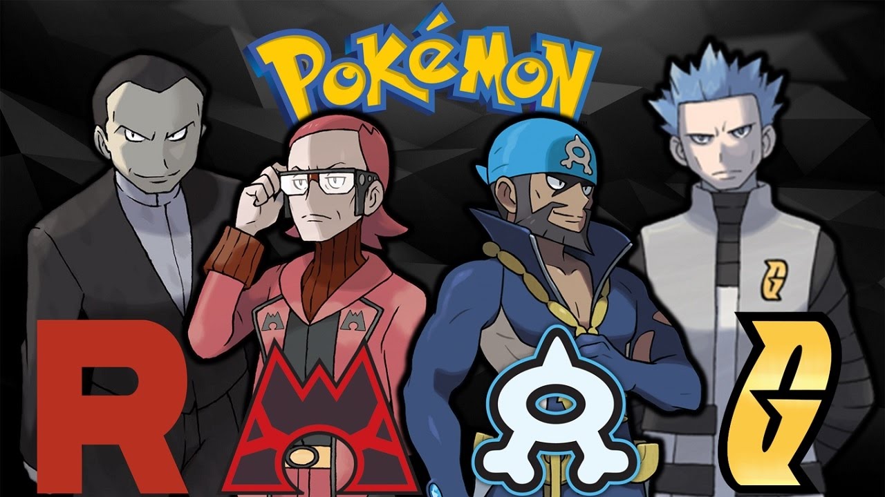 ¿QUÉ PASARÍA SI TODOS LOS VILLANOS DE POKÉMON SE UNIERAN EN UN SOLO EQUIPO?