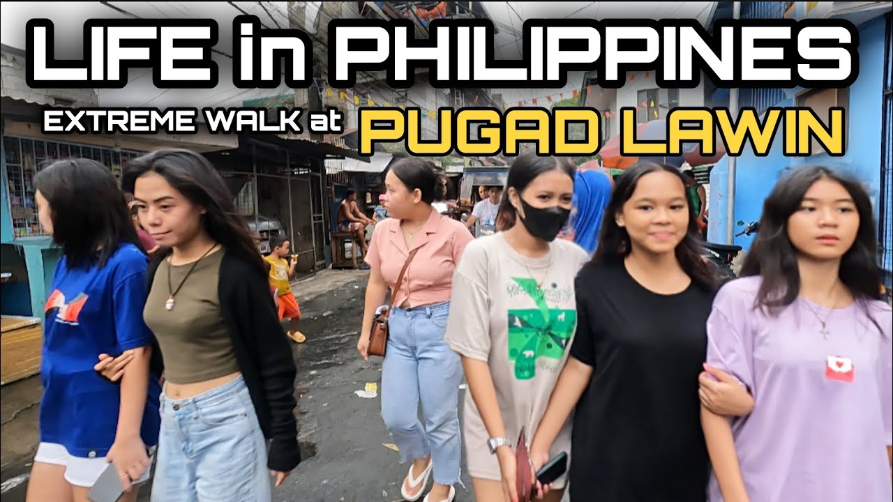 A BREATHTAKING WALK at SLUM NARROW ALLEY in PUGAD LAWIN PROJECT 8 QUEZON CITY PHILIPPINES [4K] 🇵🇭