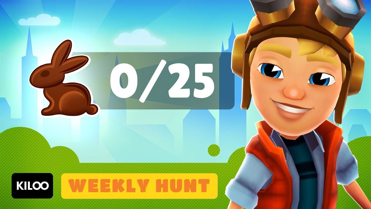 🐇 Subway Surfers Weekly Hunt - Collecting chocolate bunnies in Zürich (Week 2)