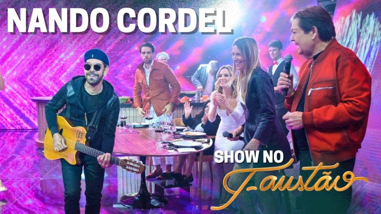 Nando Cordel levanta a Pizza do Faustão!