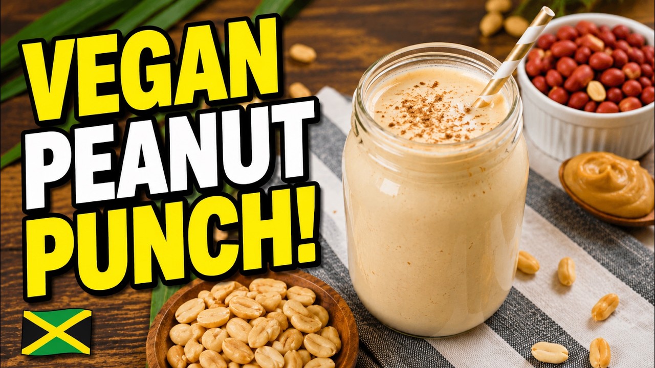 Caribbean Peanut Punch| Vegan Style | Cook With Charla