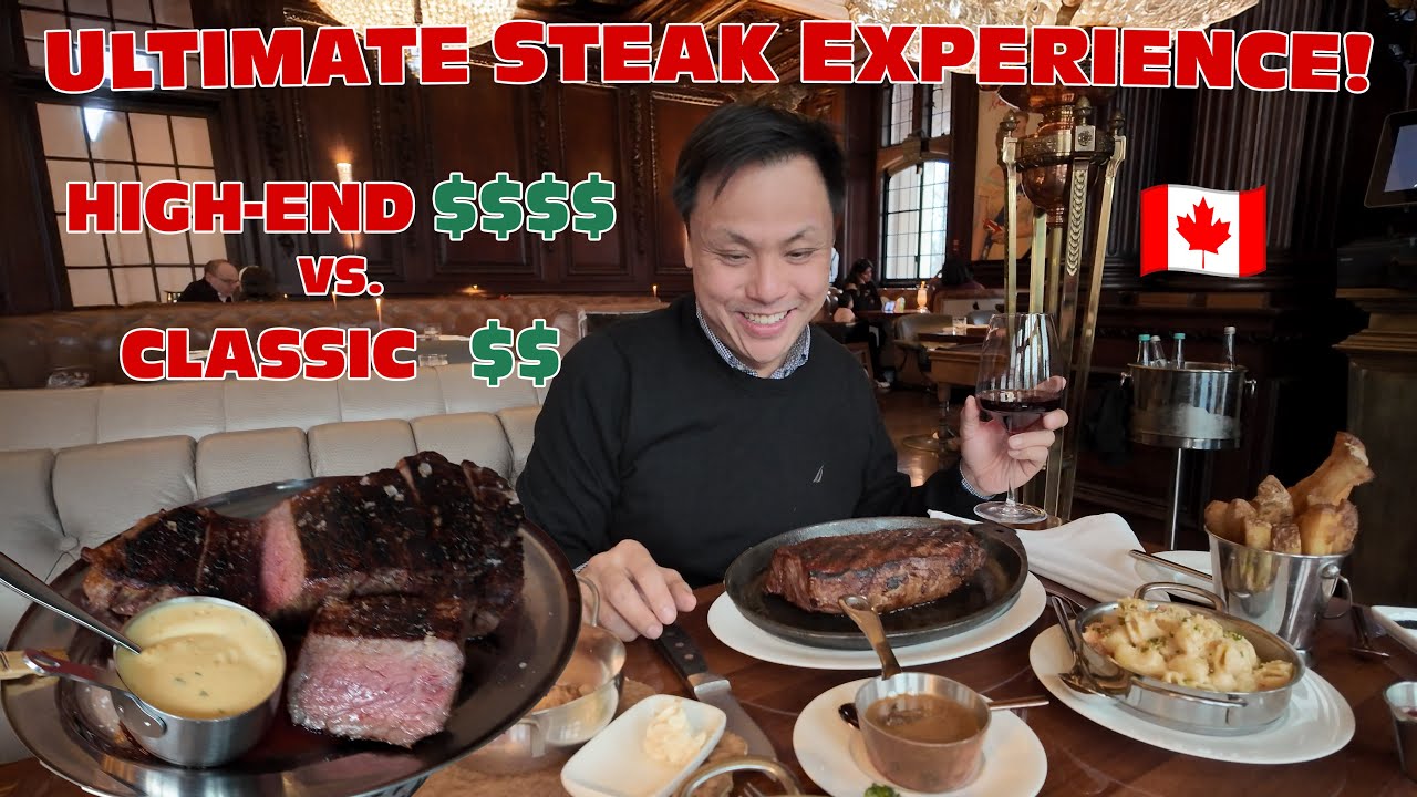 The Ultimate Steakhouse Experience!  High-End vs. Classic - Surprising Outcome!