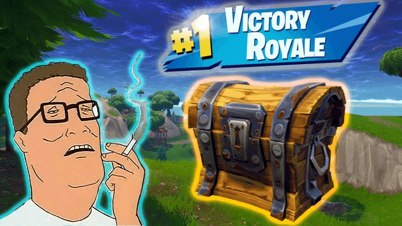 The ONE Chest Challenge ft. Hank Hill | Fortnite OG