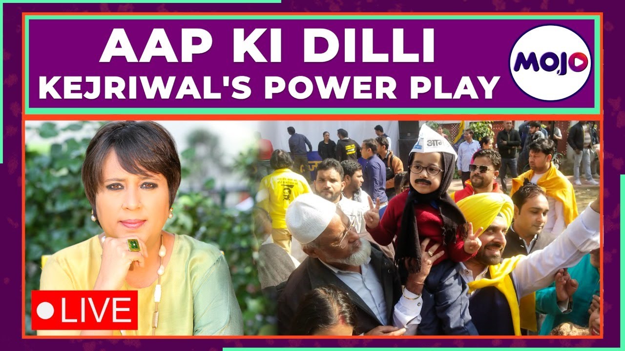 LIVE I Kejriwal vs BJP in high stakes, nail biting Delhi Polls I Elections 2022 I Barkha Dutt