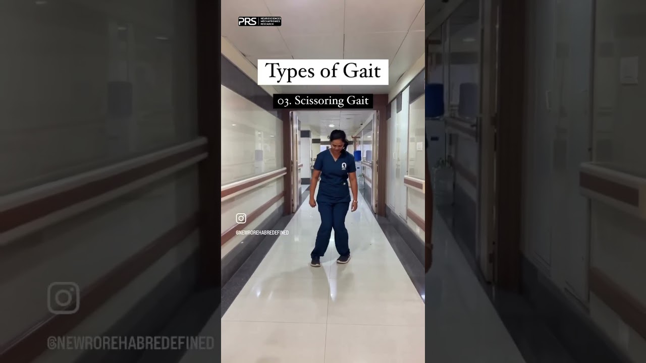 Types of neurological gait! #physiotherapy #gaitpattern