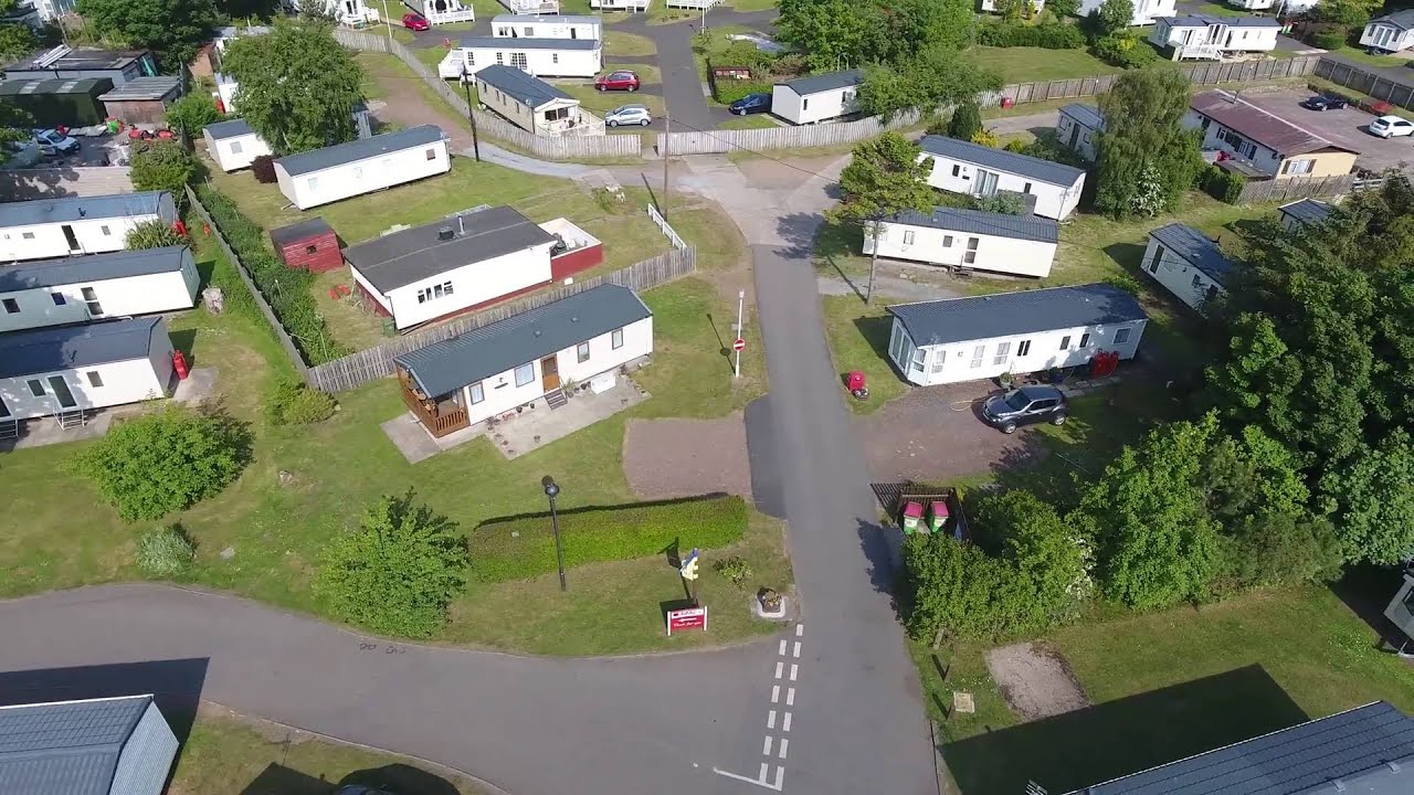 Phantom 4 drone - Seton Sands Trailer Park