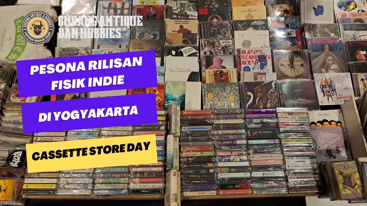 Rilisan Fisik Independen di Yogyakarta : Cassette Store Day