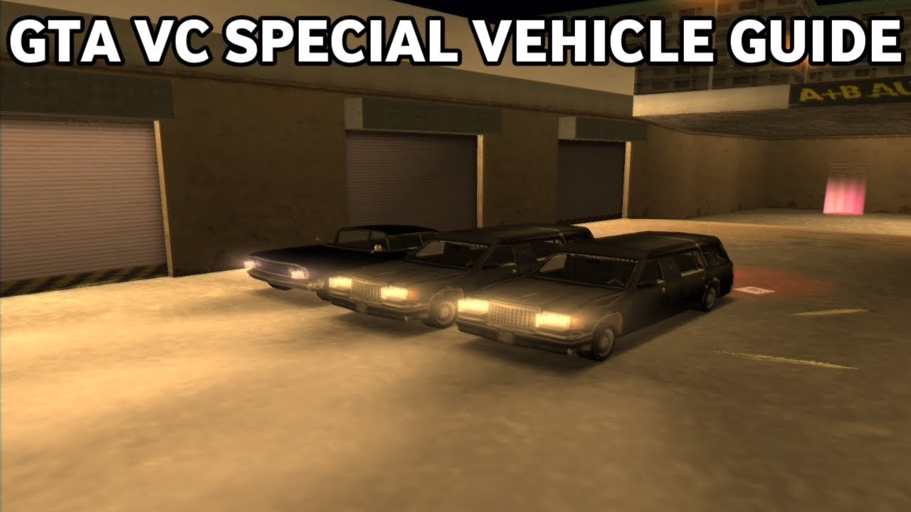 GTA Vice City - Obtaining EC/EC2 Black Voodoo and 2X Unique Romero's Hearse (EC2 Black and FP)