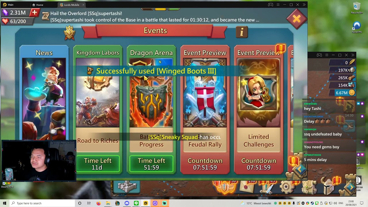 Lords Mobile - Dragon Arena vs A-O
