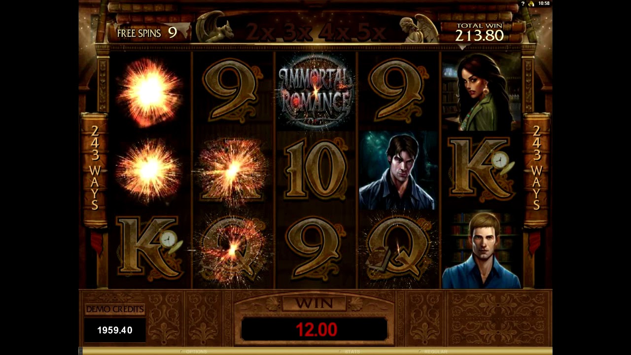 Immortal Romance Slot Michael Free Spins