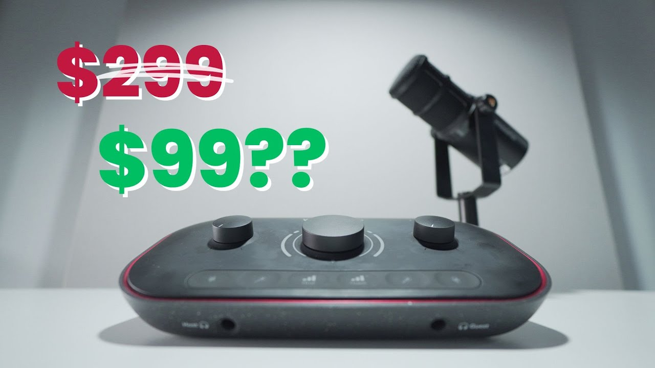 Лучший аудиоинтерфейс для Fifine K688, Fifine AM8 или Maono PD400x — обзор Focusrite Vocaster