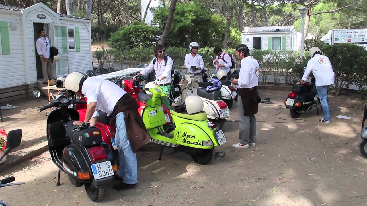 VESPA TOUR 2013 VALENCIA BARCELONA