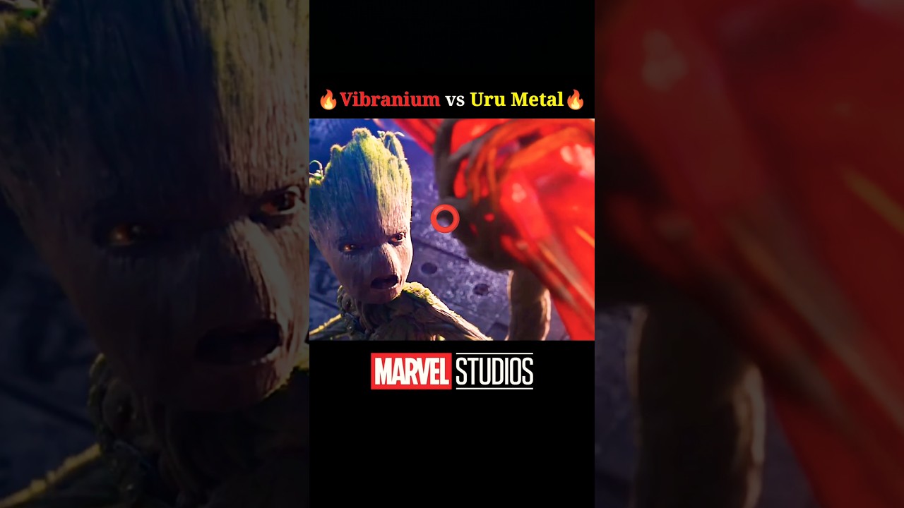 Vibranium vs Uru Metal #shorts #marvel #avengers