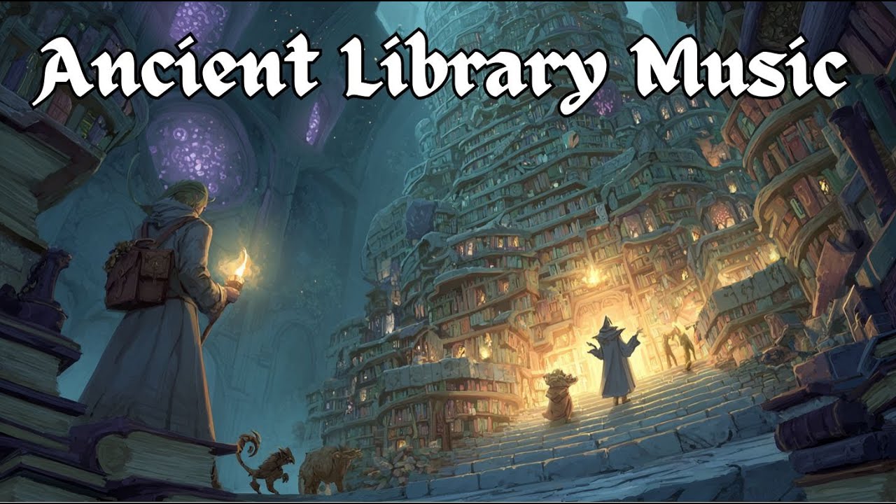 Ancient Library Music | Mystical Fantasy Ambience & Arcane Knowledge Soundtrack