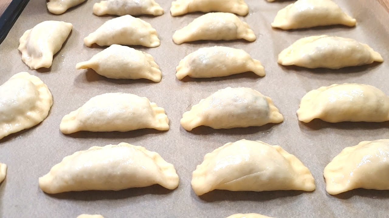 Вкуснейшие вареники с капустой из духовки ⭐ старинный, простой рецепт 🎄 вкус детства!