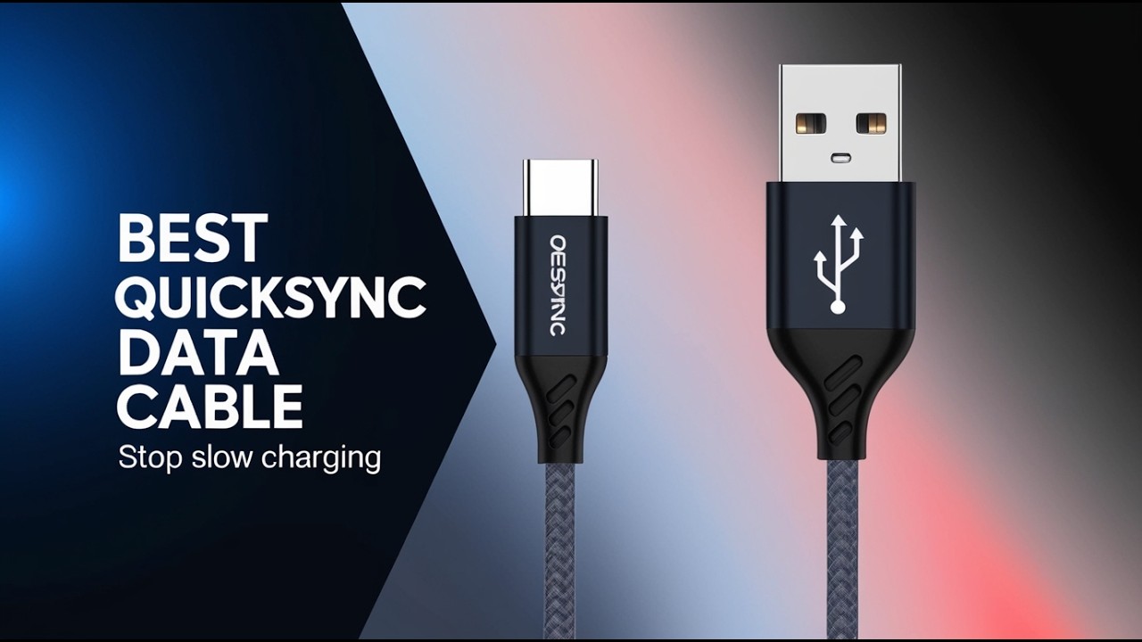 Stop Slow Charging! Best QuickSync Data Cables Review