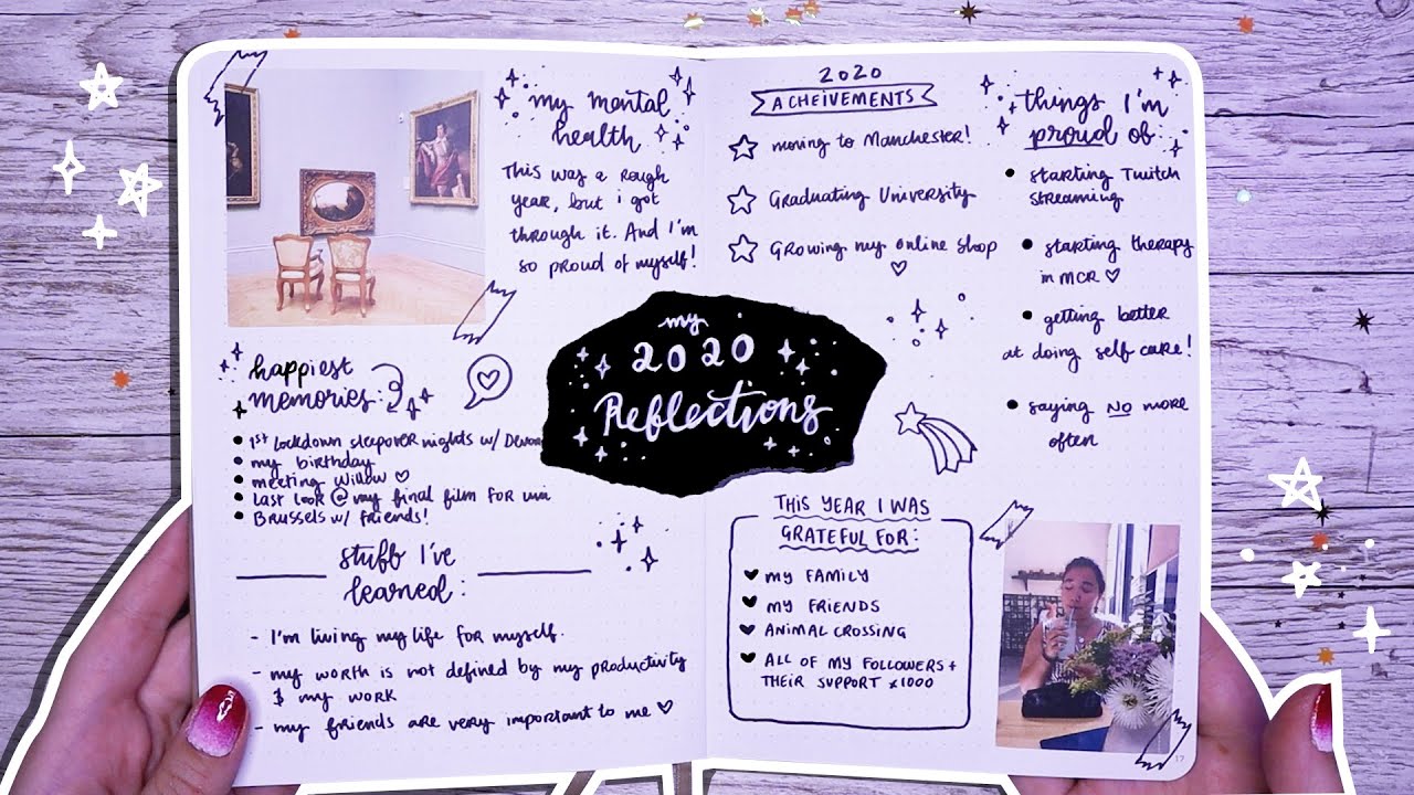 2020 Bullet Journal Flip Through & Reflections