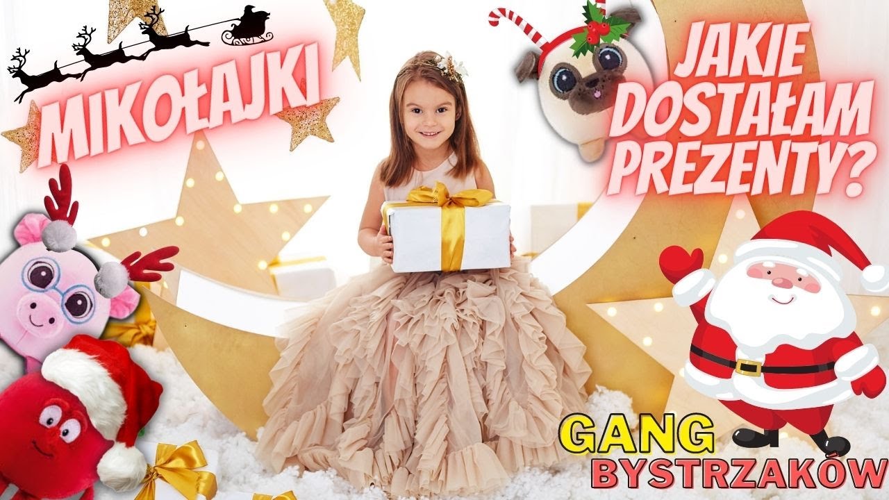 Vlogmas 6- Mikołajki🎅 Jakie dostałam prezenty?🎁🎄Gang Bystrzaków🐷🐶🍎