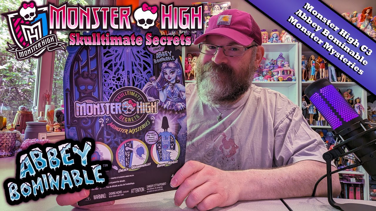 Monster High Abbey Bominable Skulltimate Secrets Wave 4 Monster Mysteries Unboxing & Review