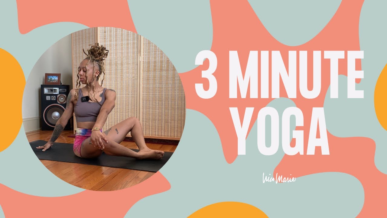 3 MINUTE YOGA | Easy Daily Practice