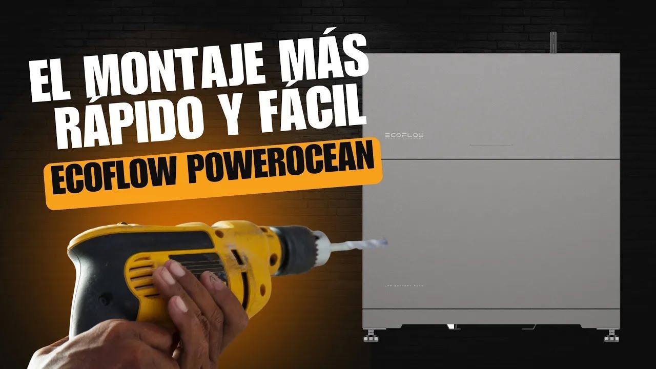 Guía DEFINITIVA para instalar Batería + Inversor paso a paso SIN FALLAR | Ecoflow PowerOcean