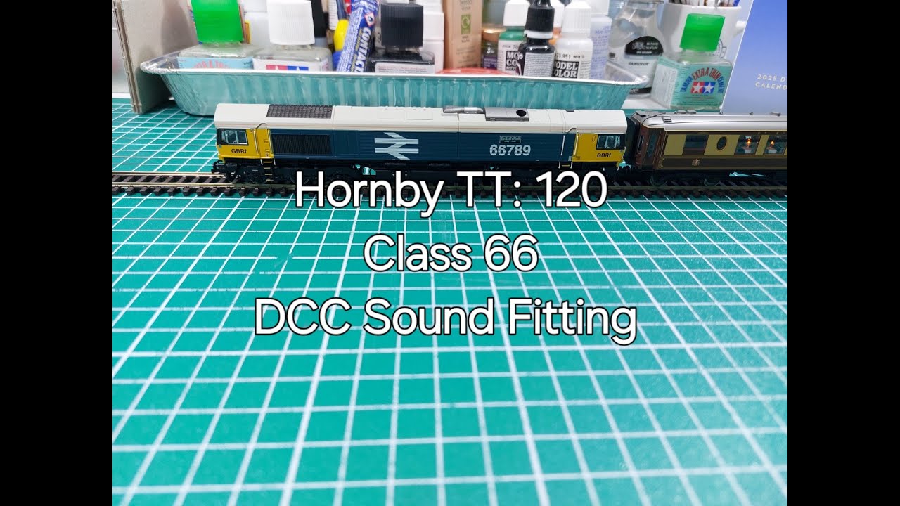 Hornby TT: 120 Class 66 DCC Sound Fitting