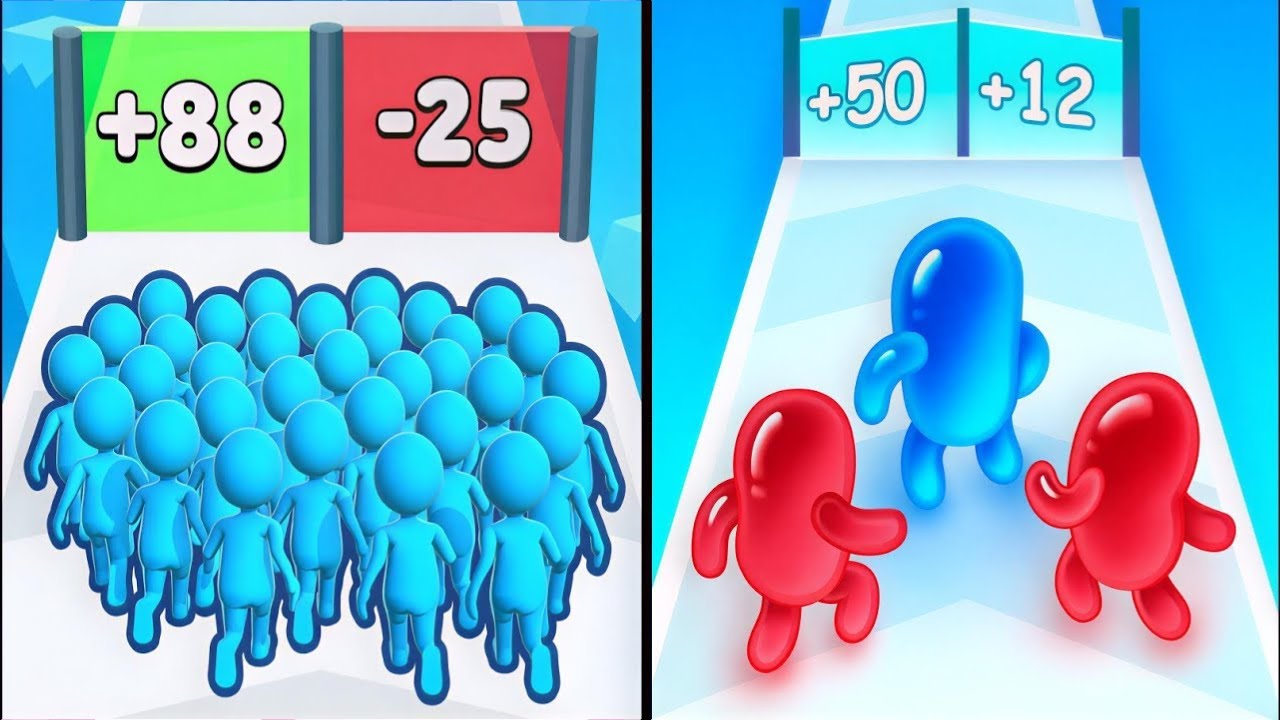 Count master Vs join blob clash 3d Max Levels Unlocked Speedrun Gameplay part#001