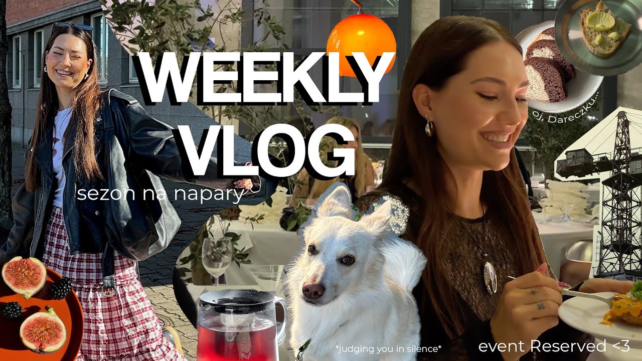WEEKLY VLOG 🍵 // szybkie gotowanie 🥗/ marynowanie się w brzydocie / jesienne herbaty / strzygę piese