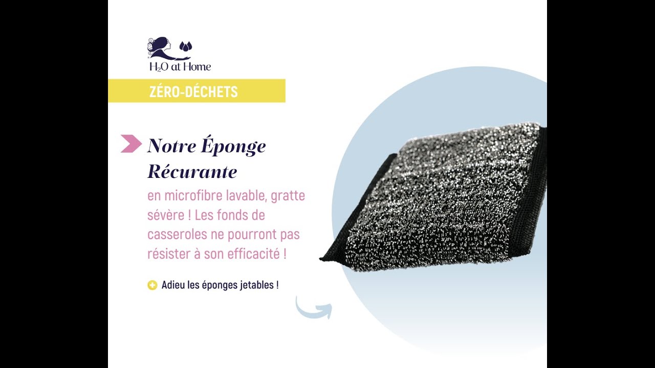 l'éponge recurante h2o