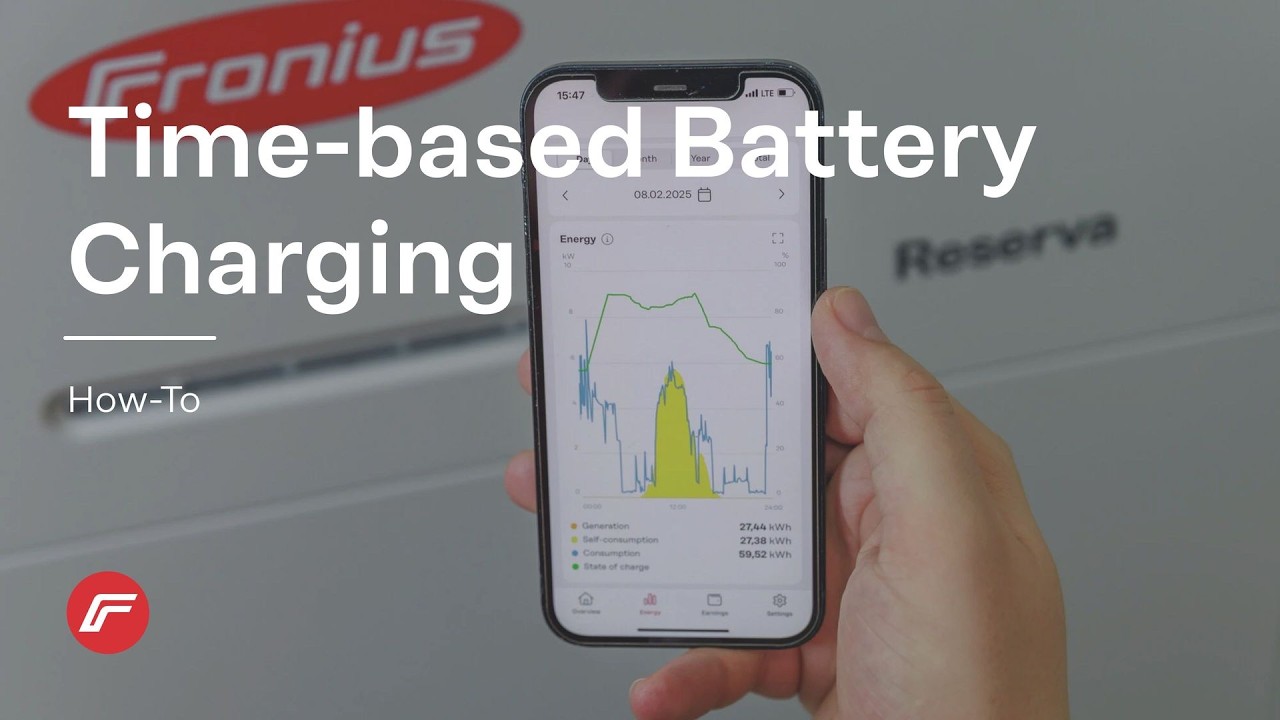 How-to | Set Up Time of Use Battery Control with Your Fronius Battery System (AUS)
