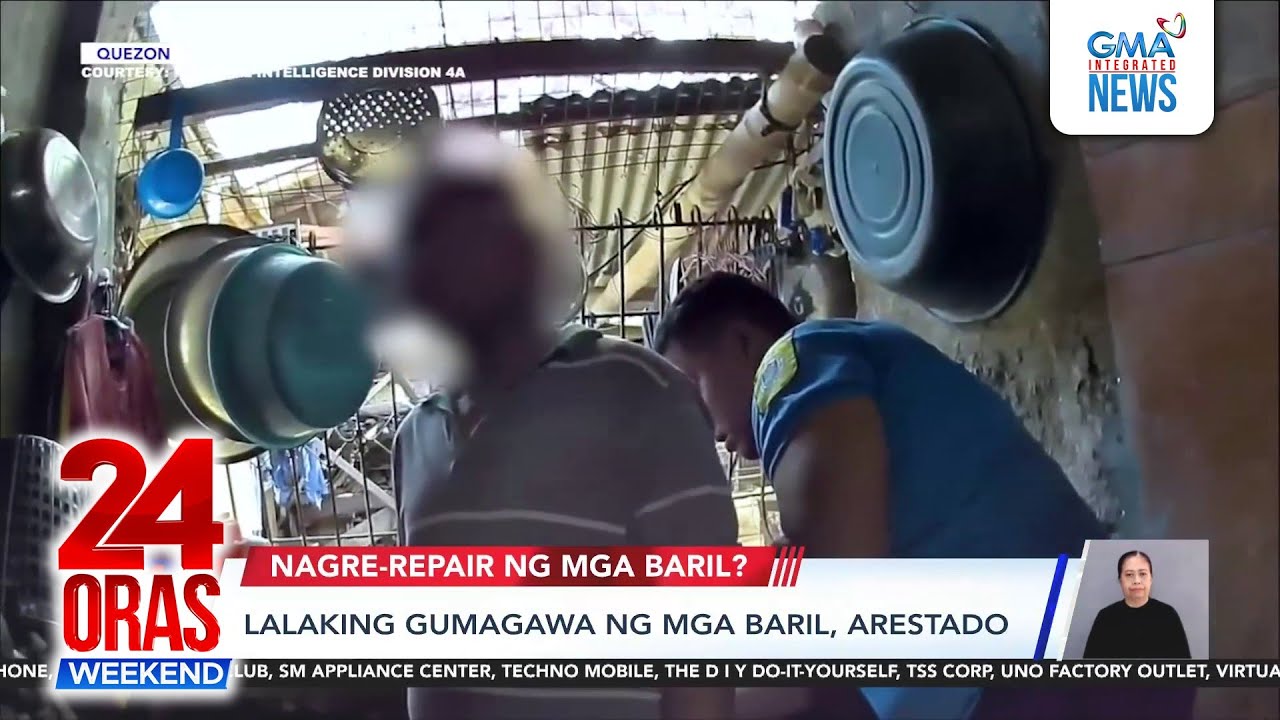 Man allegedly assembling unlicensed firearms arrested | 24 Oras Weekend