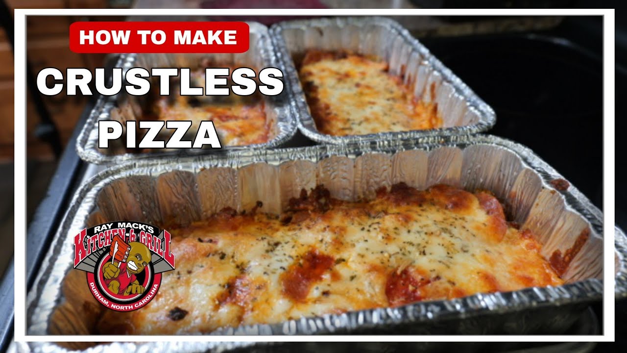 Delicious Crustless Beef Pizza Pan Recipe | Ray Mack's Kitchen and Grill