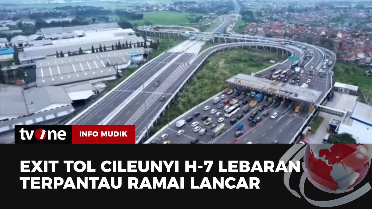 Pantauan Jalur Mudik di GT Cileunyi dan Pelabuhan Merak | Info Mudik tvOne