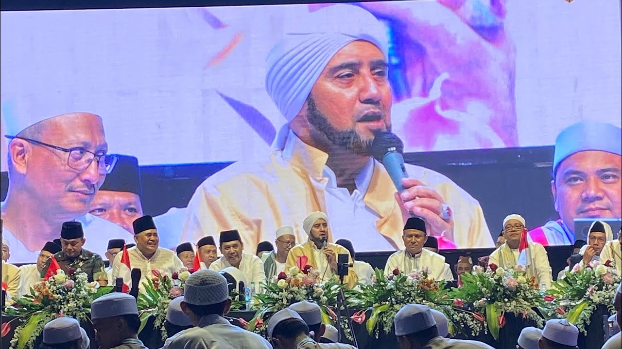Sholawatan bareng habib syech di alun alun caruban 2024 “ngalap barokah”