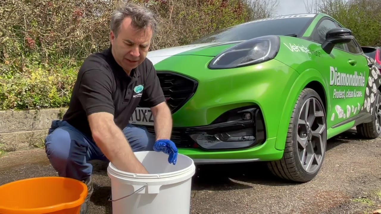 First wash of Puma with Ceramic Shampoo