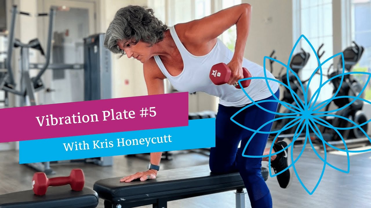 Vibration Plate Exercise Five - Get Your Move On with Coach Kris #menopausefitness