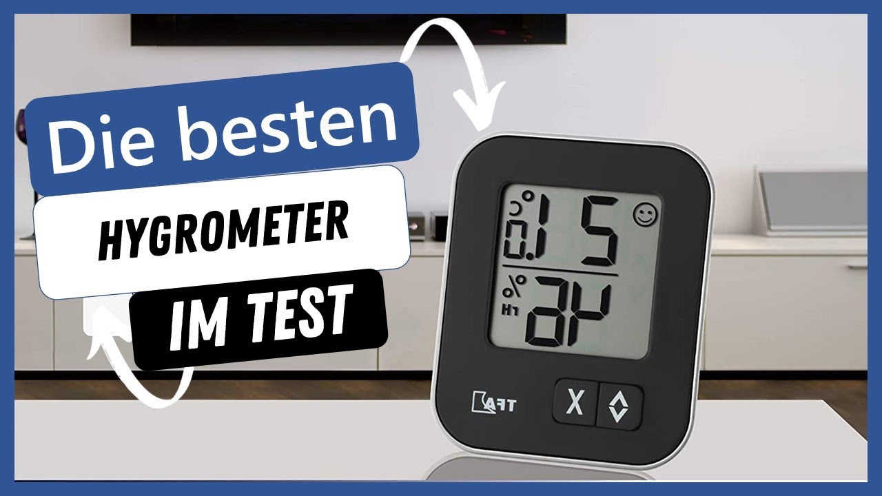 ⚡️Die besten Hygrometer im Test 2023