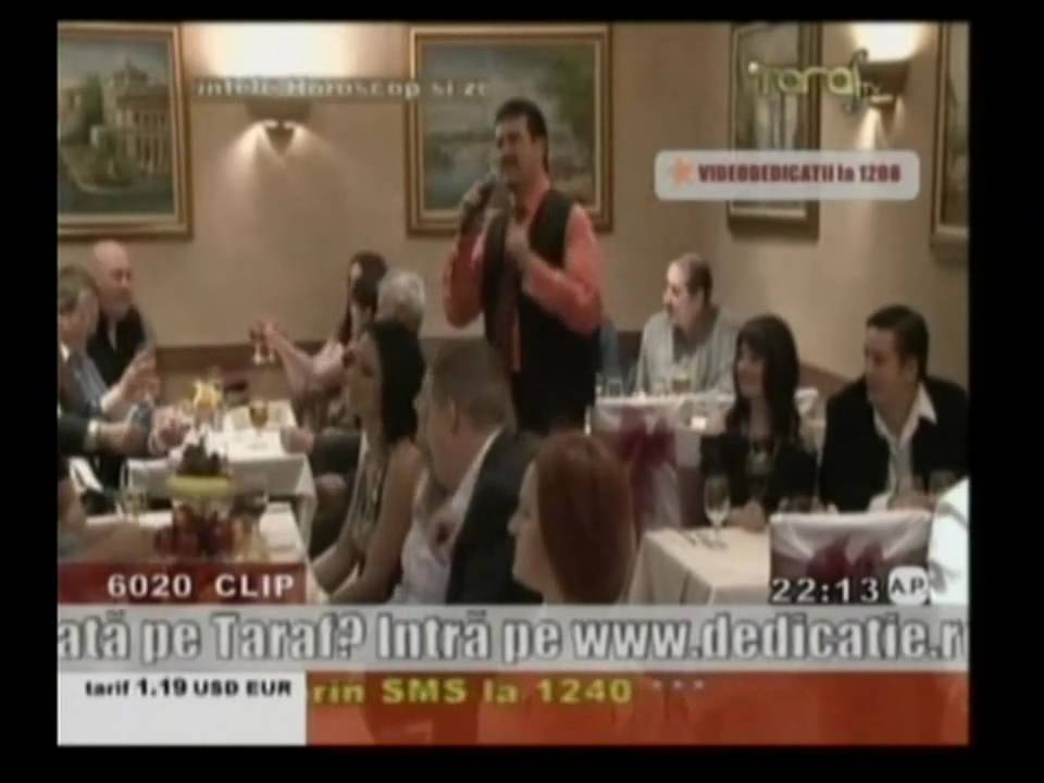 IONICA ARDELEANU TARAF TV GREA E VIATA PRIN STRAINI RESTAURANT DUNAREA