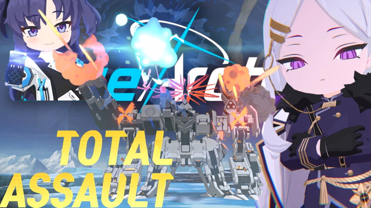 [56] First Rerun Of Geburah On Total Assault! Group Story Grind #4!| Blue Archive Playthrough