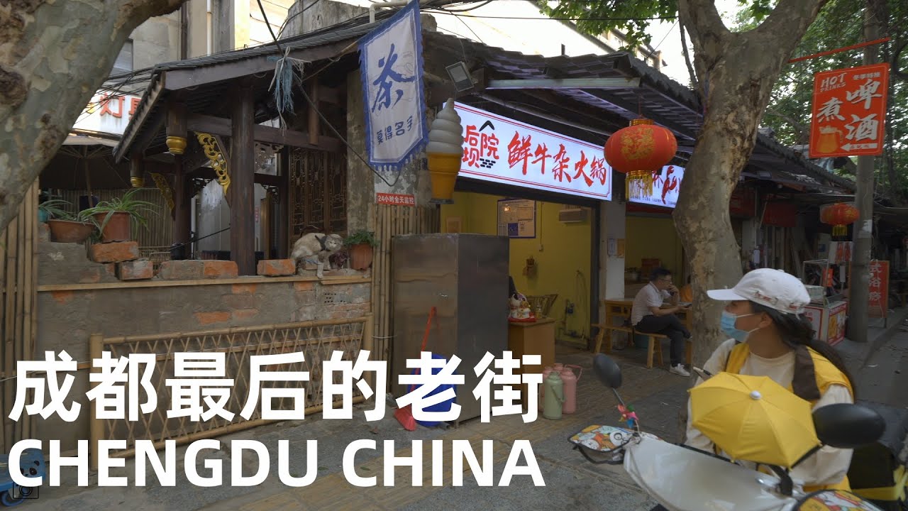 [4K HDR] Walking on the last old street in Chengdu#Chengdu#China#Panda walk