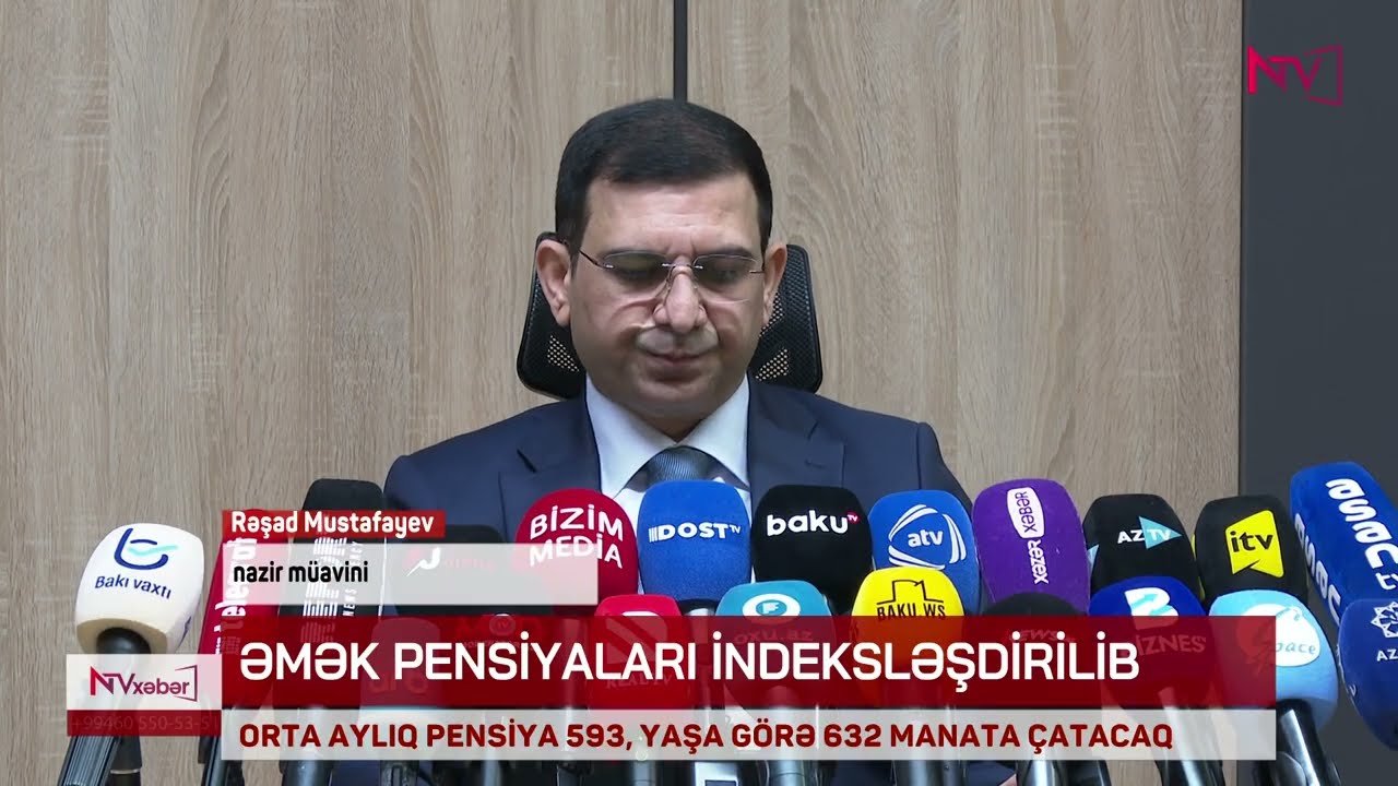 ƏMƏK PENSİYALARI İNDEKSLƏŞDİRİLİB