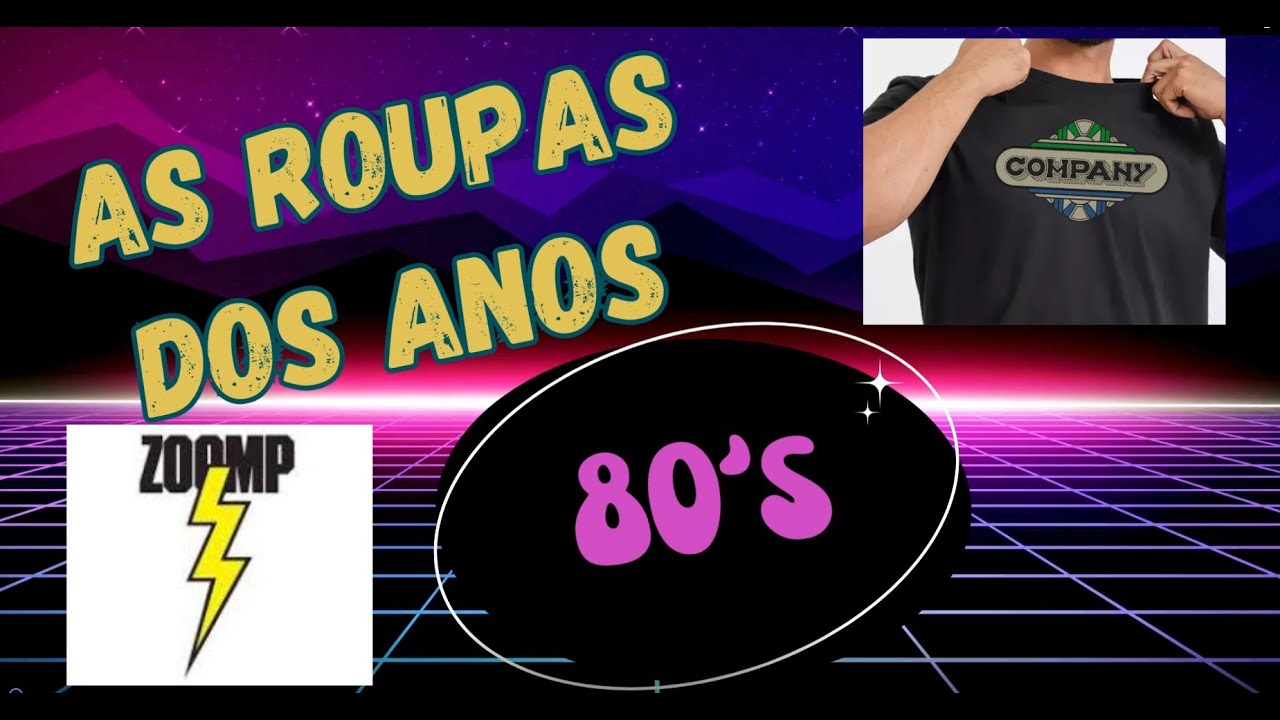AS ROUPAS DOS ANOS 80