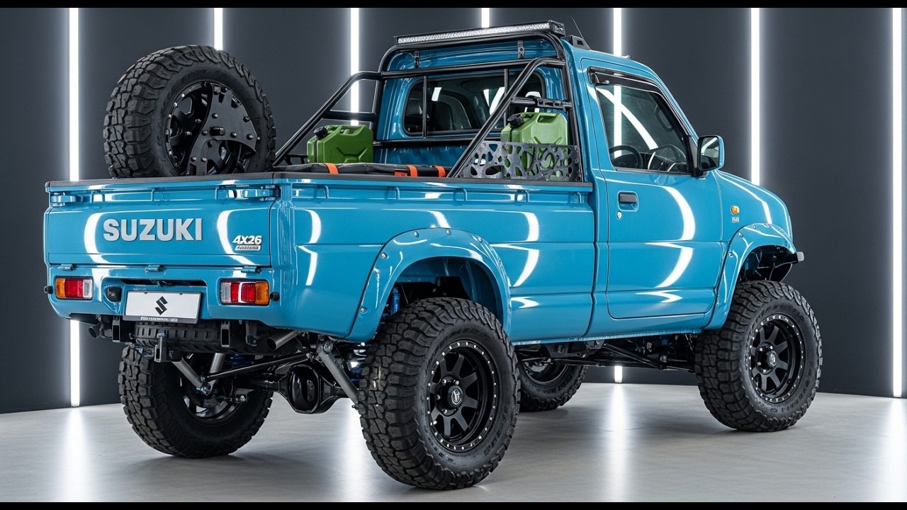 ✨ Suzuki Carry Pickup 4x4 2026 Sky Blue – Review Lengkap Fitur & Harga | AutoMotionJA