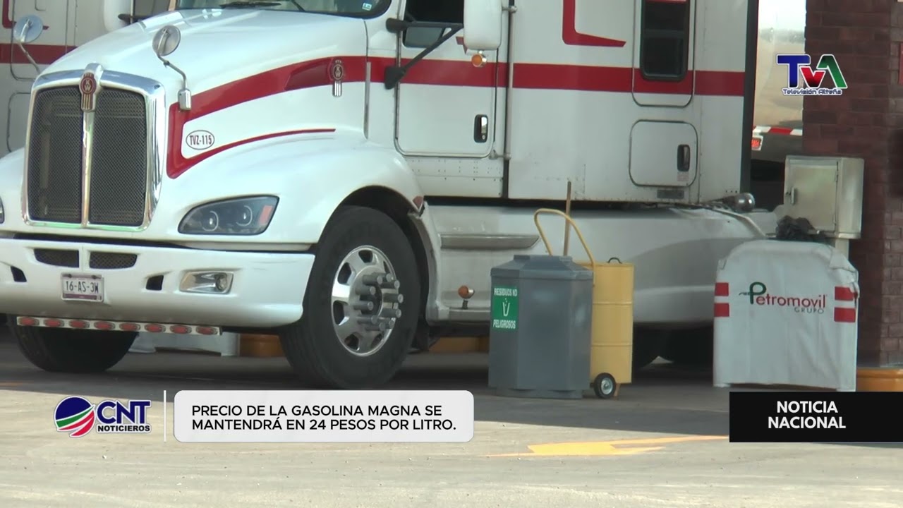 Renuevan acuerdo | gasolina Magna se mantendrá en 24 pesos por litro durante 6 meses