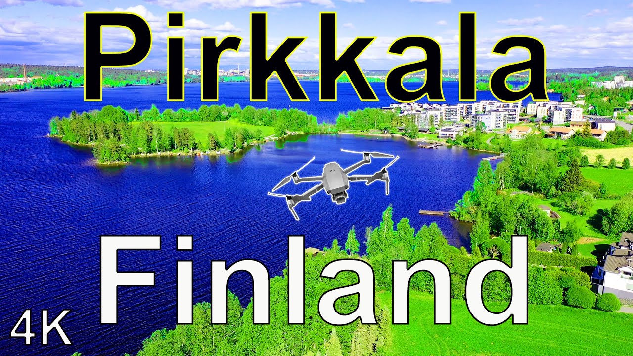 Finland - Pirkkala - Pirkanmaa - Pyh&auml;j&auml;rvi - 4K Drone Videography