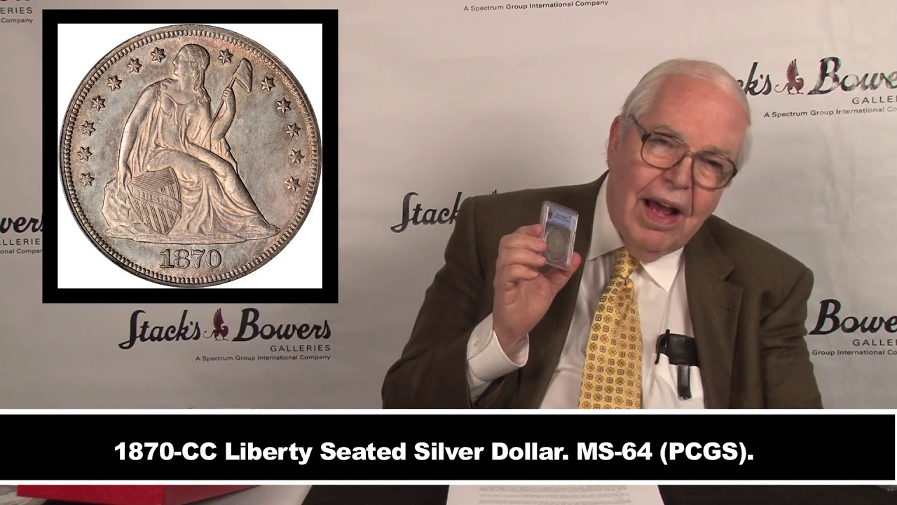 Stack’s Bowers Introduces the 1870 CC Liberty Seated Silver Dollar