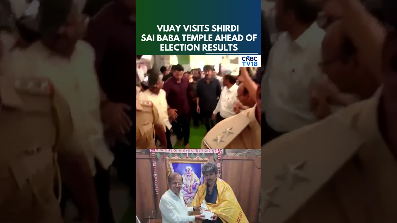 TVK Chief Vijay&rsquo;s Spiritual Visit To Shirdi Sai Baba Temple Draws Attention | T.N Results| N18S