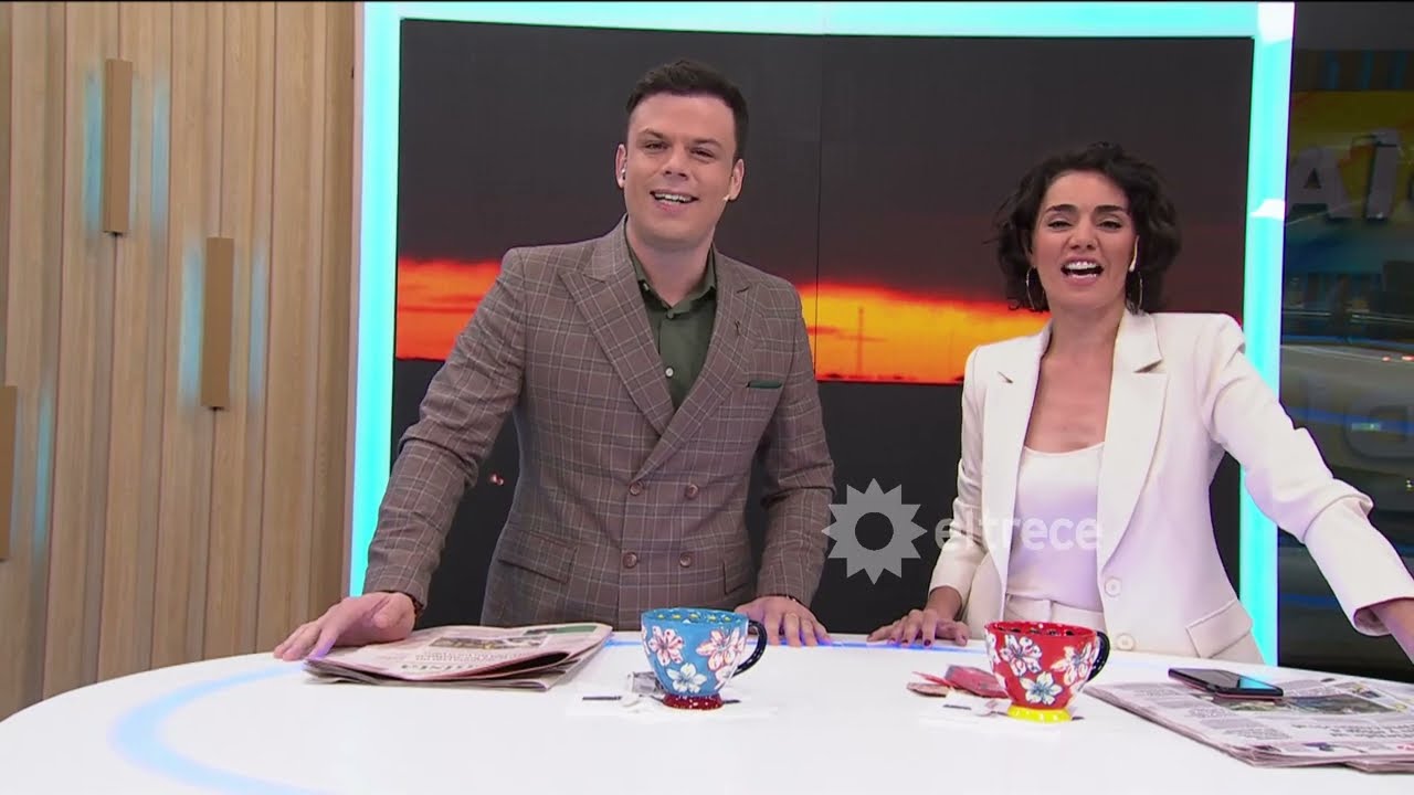 ASÍ EMPEZÓ ARRIBA ARGENTINOS CON VALERIA SAMPEDRO Y NACHO OTERO
