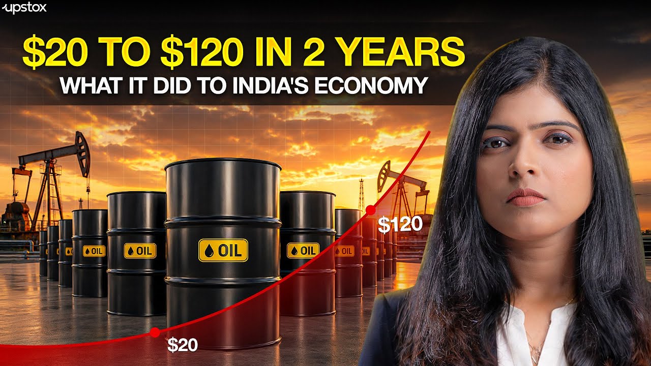 How Crude Oil Controls India's Economy and Market | Upstox